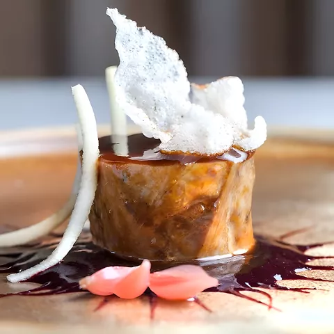 Elaboración de Miguel Ángel Expósito en Restaurante Retama