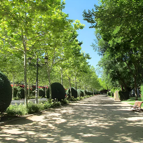 Paseo del Parque Gasset de Ciudad Real