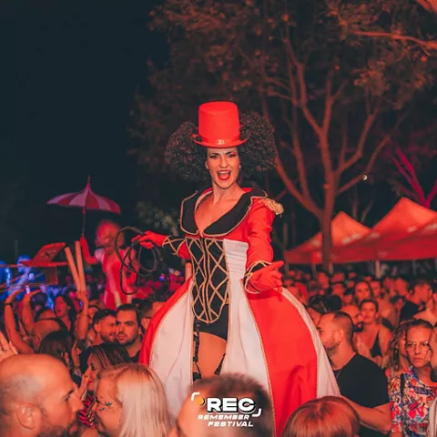 Un momento del  Festival REC Remember La Roda, Albacete