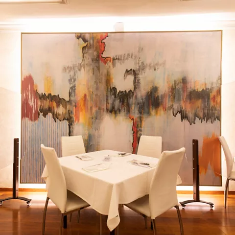 restaurante Marquinetti, pizza de autor