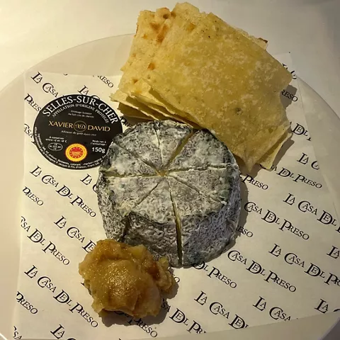 Plato del restaurante La Casa del Preso de Alcázar de San Juan