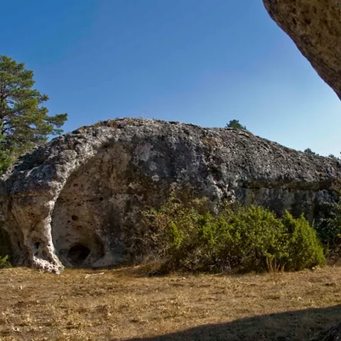 Vista de la Serrezuela de Valsalobre, provincia de Cuenca