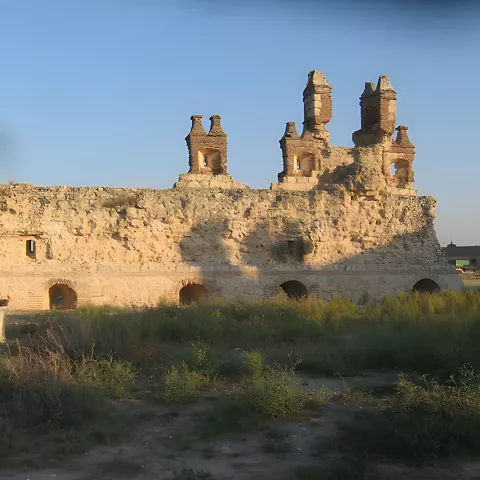 Ruinas del Castillo de San Silvestre en Maqueda