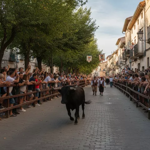 El toro, protagonista de los encierros de Almodóvar del Campo