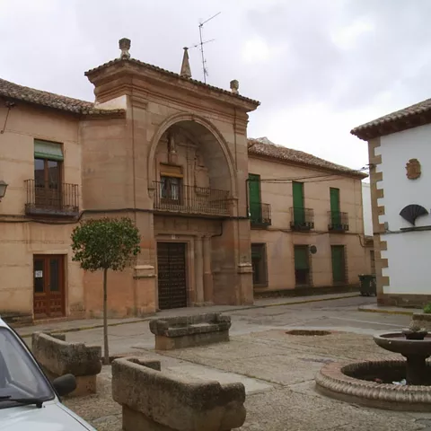 Panorámica de la Casa del Arco de Villanueva de los Infantes