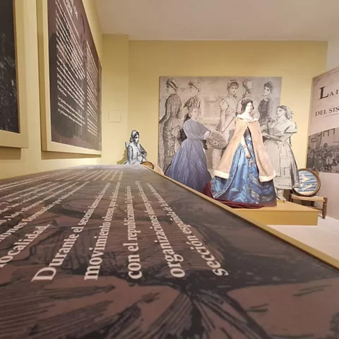 Sala de la Casa de Espartero en Granátula