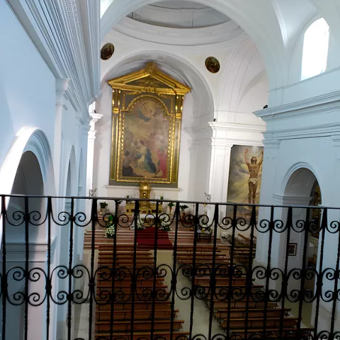 Nave de la iglesia de Santa Quiteria
