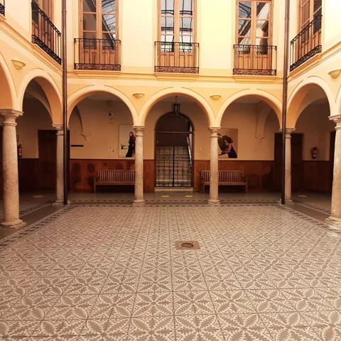 Patio del Museo Manuel Piña