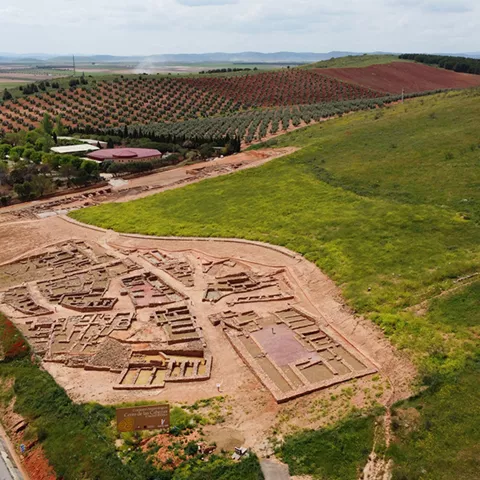 Vista general del yacimiento Cerro de las Cabezas