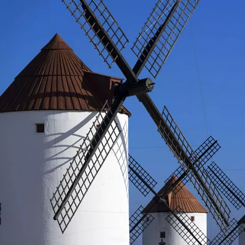 Molinos de viento manchegos
