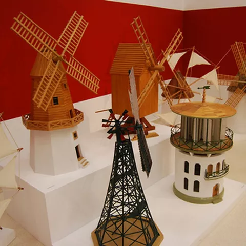Exposición de maquetas de molinos tradicionales