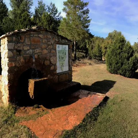 Fuente tradicional en el campo