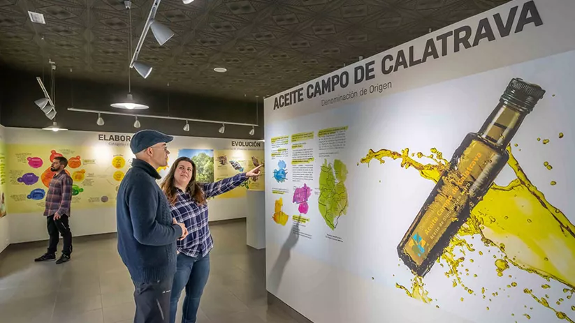 Entrada al Centro de Interpretación del Aceite Campo de Calatrava