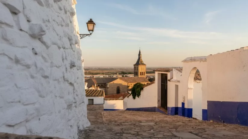Campo de Criptana desde el barrio del Albaicín