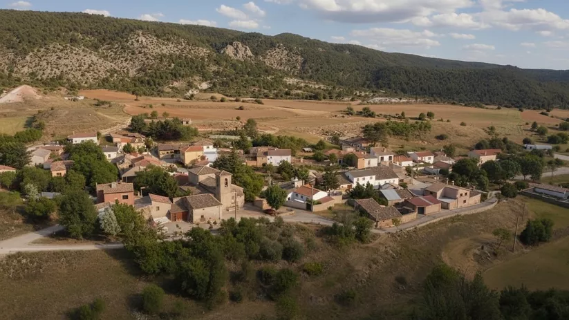 Panorámica de Bascunana de San Pedro