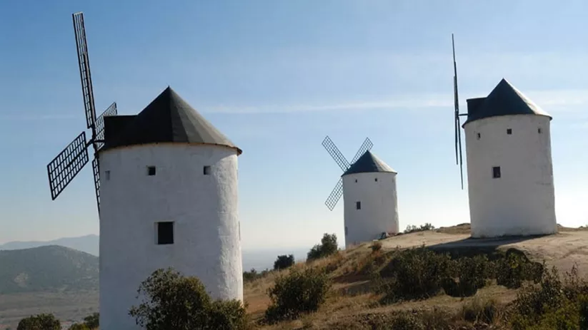 Molinos de Puerto Lápice en Ciudad Real