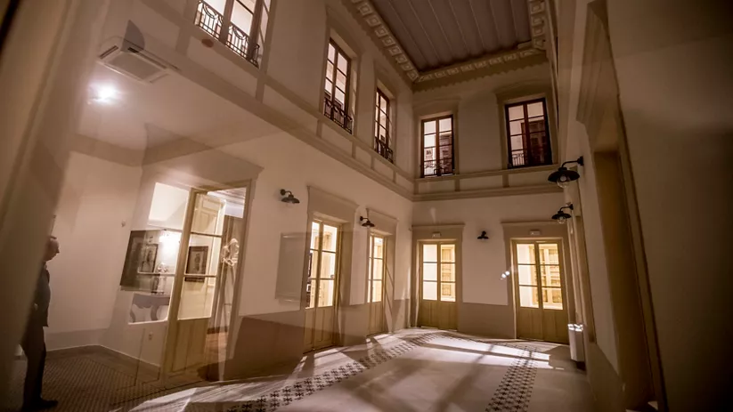 Museo Elisa Cendrero, patio interior
