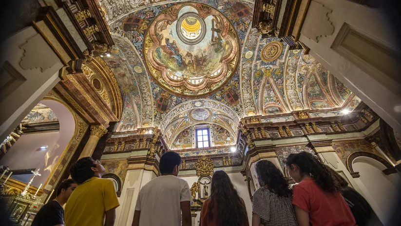Cúpula de la iglesia de los Trinitarios de Valdepeñas