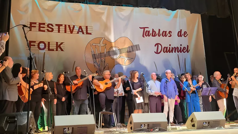Actuación en el Festival Folk Tablas de Daimiel