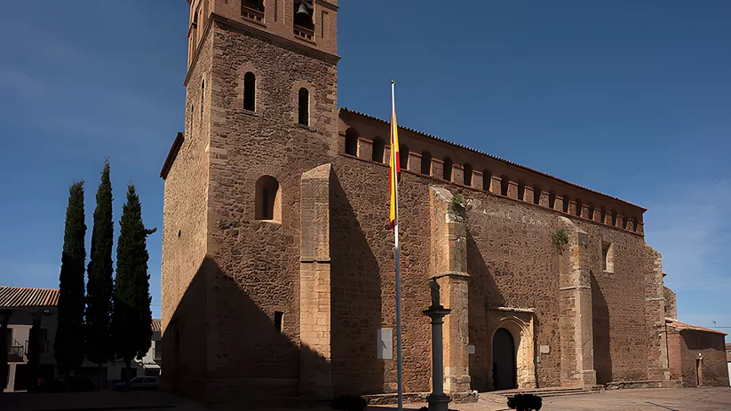 Exterior de la Iglesia de la Asunción en Viso del Marqués