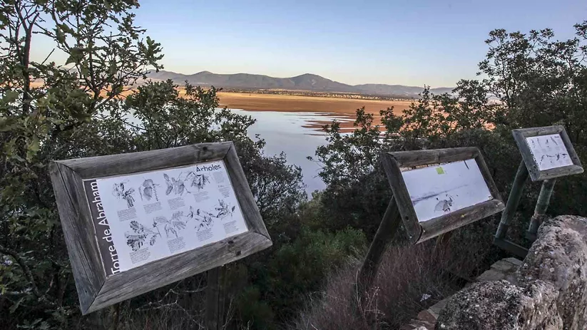 MIrador del embalse de la Torre de Abraham