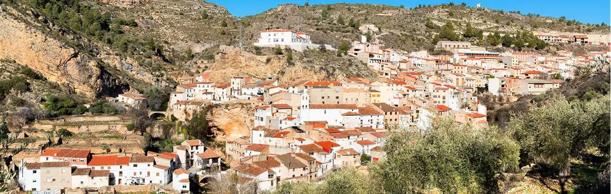 Panorámica de Molinicos, en Albacete