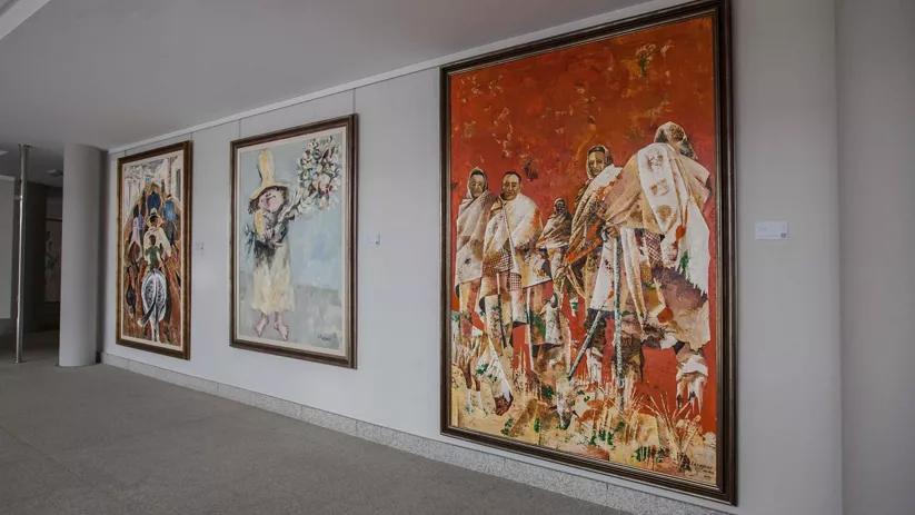 Sala del Museo Municipal de Valdepeñas