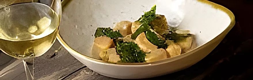 Elaboración del restaurante Sierra Alta en Vega del Codorno