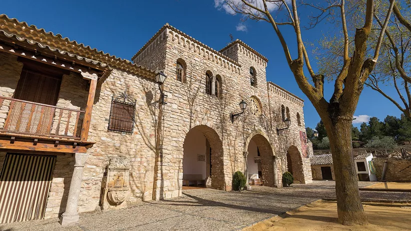 Exterior del Santuario del Cristo de Villajos en Campo de Criptana