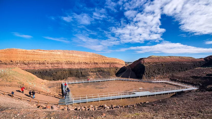 Volcán Cerro Gordo en Granátula
