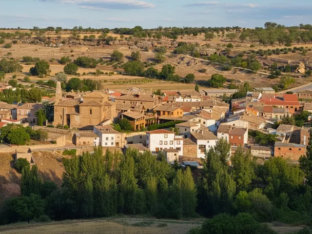 Panorámica de Albalate de las Nogueras