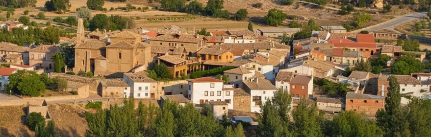 Panorámica de Albalate de las Nogueras