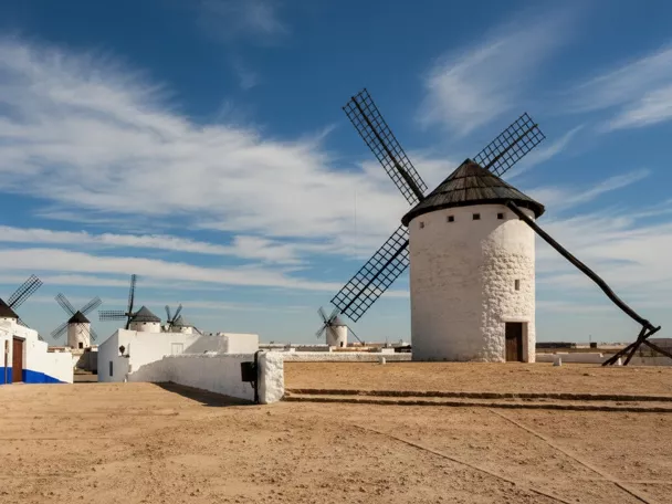 Barrio del Albaicín en Campo de Criptana