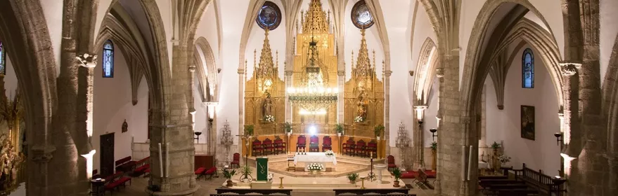 Interior de la Iglesia de Santa María la Mayor de Daimiel