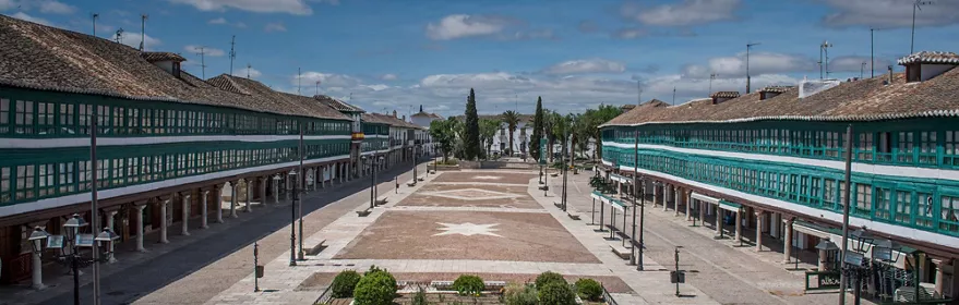 Panorámica de la Plaza Mayor de Almagro