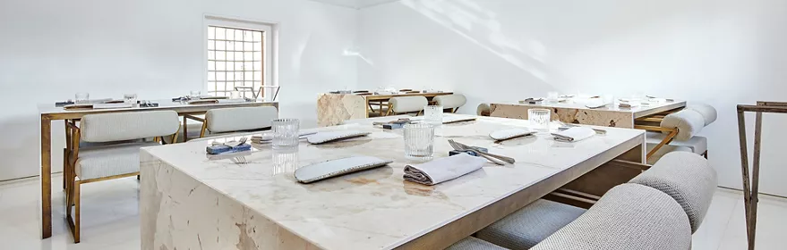 Sala del restaurante Casa de la Sirena