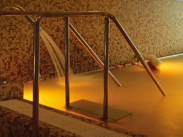 Piscina termal en el Balneario de Fuencaliente