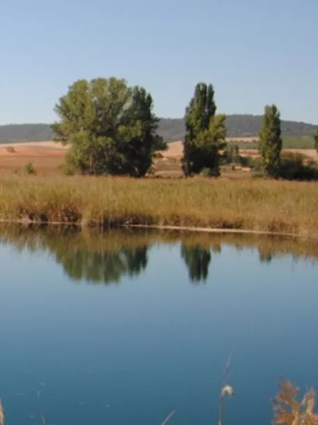 Panorámica del complejo lagunar de Ballesteros