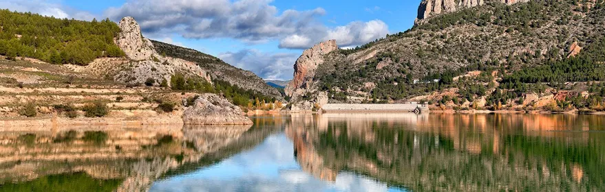 Embalse de Taibilla en Nerpio