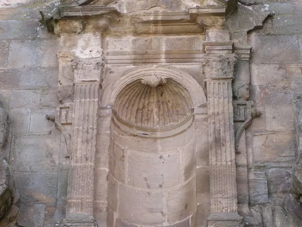 Detalle de la iglesia de la Asunción de Puertollano