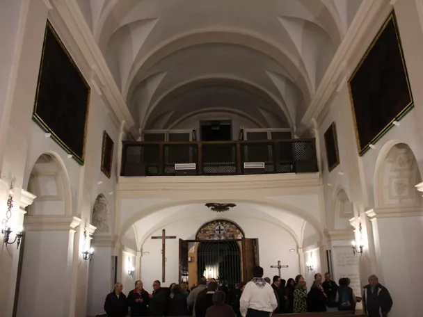 Interior de la Iglesia de la Trinidad en Villanueva de los Infantes
