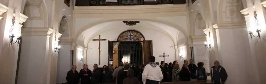 Interior de la Iglesia de la Trinidad en Villanueva de los Infantes