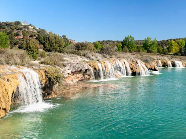 Cascadas en las Lagunas de Ruidera