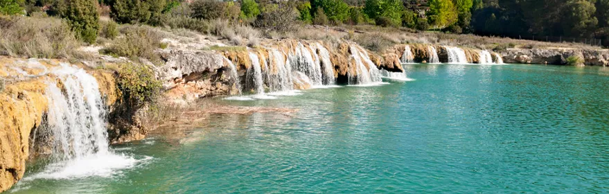 Cascadas en las Lagunas de Ruidera