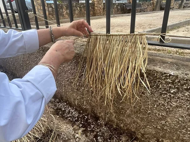 Actividad en el Museo del Esparto de Riópar Viejo