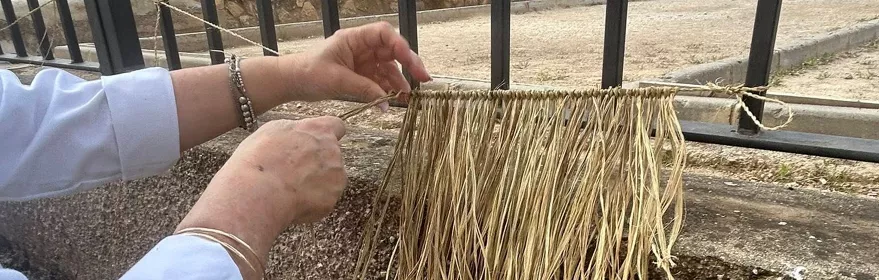 Actividad en el Museo del Esparto de Riópar Viejo