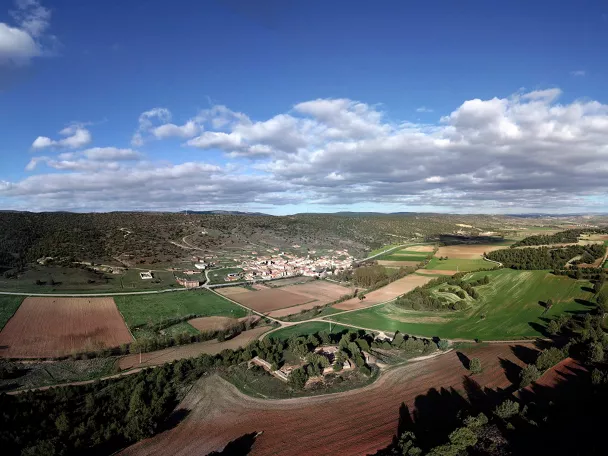Panorámica de la localidad de Herrería