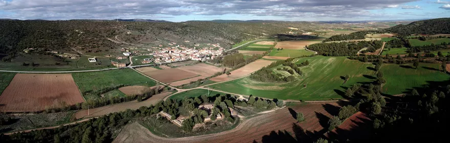 Panorámica de la localidad de Herrería