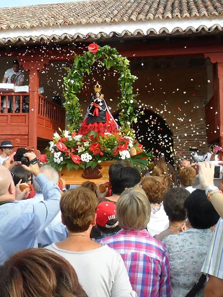 Romería de la Virgen de las Virtudes en Santa Cruz de Mudela