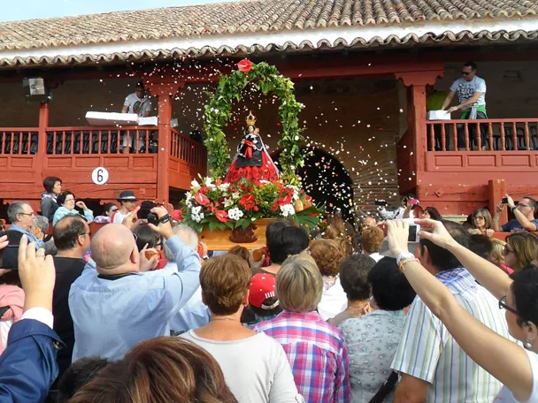 Romería de la Virgen de las Virtudes en Santa Cruz de Mudela